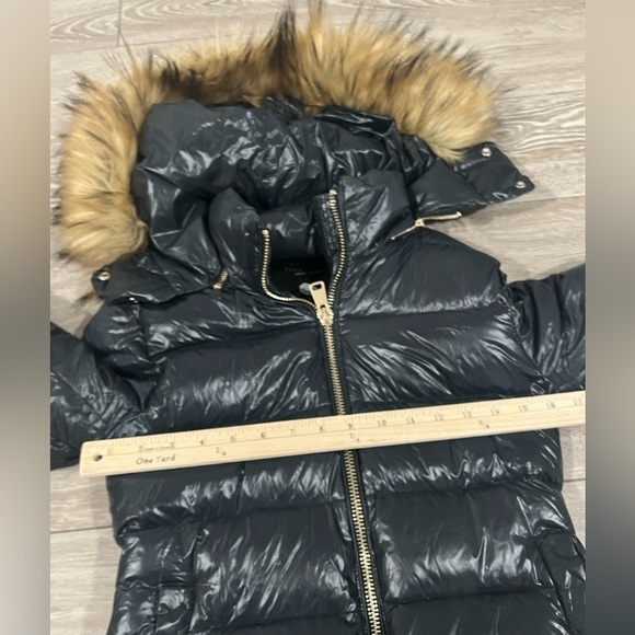 Zara Women's Duck Down Black Puffer Coat Jacket XS - Picture 14 of 14